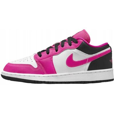 Nike Air Jordan 1 Low Różowe i Białe - Buty Nike Air Jordan 1 Low Różowe i Białe - Buty
