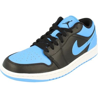 Nike Air Jordan 1 Low Blå - Sneakers Nike Air Jordan 1 Low Blå - Sneakers