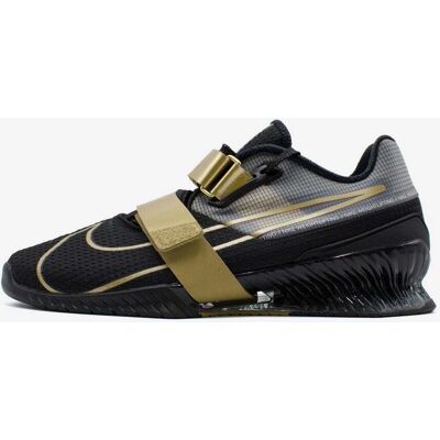 Chaussures de musculation Nike Romaleos 4 pour hommes - Doré - Publicité Chaussures de musculation Nike Romaleos 4 pour hommes - Doré - Publicité