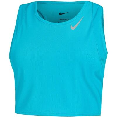 Nike Race Leichtes Mesh Tank - Rapid Teal Nike Race Leichtes Mesh Tank - Rapid Teal
