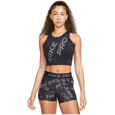 Nike Women's Black Dri-FIT Pro Vest - All Year Nike Women's Black Dri-FIT Pro Vest - All Year