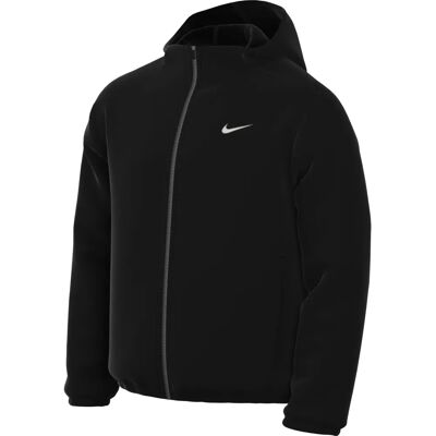 Nike M Veste à Capuche Dri-FIT - Course, Entraînement, Yoga - Noir/Argent - Publicité Nike M Veste à Capuche Dri-FIT - Course, Entraînement, Yoga - Noir/Argent - Publicité