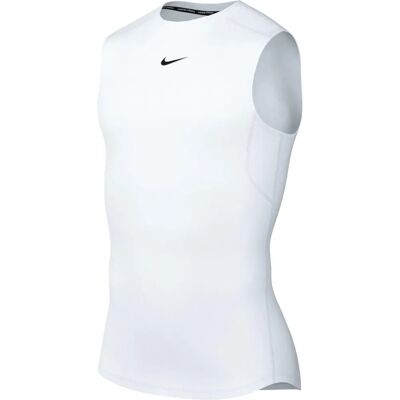 Nike Pro Top Sans Manches pour Hommes Dri-FIT - 50% Polyester Recyclé - Publicité Nike Pro Top Sans Manches pour Hommes Dri-FIT - 50% Polyester Recyclé - Publicité