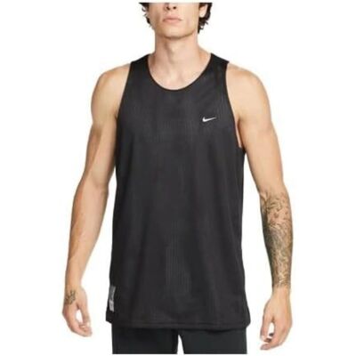 Nike Modello FB7978-010 Canotta da basket reversibile Nero/Giallo Nike Modello FB7978-010 Canotta da basket reversibile Nero/Giallo
