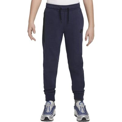Pantaloni Nike Tech Fleece Blu Marine - Tutto l'anno - Bambino Pantaloni Nike Tech Fleece Blu Marine - Tutto l'anno - Bambino