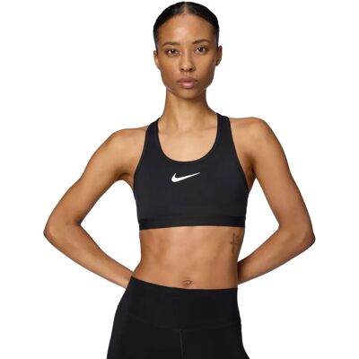 Soutien deportivo Nike Swoosh de alto soporte - Negro/Gris hierro/Blanco - XS Soutien deportivo Nike Swoosh de alto soporte - Negro/Gris hierro/Blanco - XS