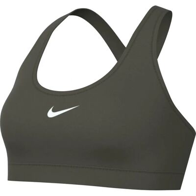Nike Swoosh Light Support Nicht-Gepaddetes Sport-BH - cargo khaki/white - Sport-BH Nike Swoosh Light Support Nicht-Gepaddetes Sport-BH - cargo khaki/white - Sport-BH