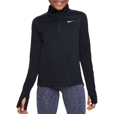 Nike Dri-FIT Långarmad Half Zip - Unisex - Svart - S Nike Dri-FIT Långarmad Half Zip - Unisex - Svart - S
