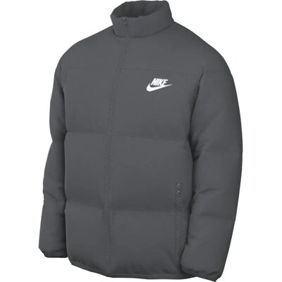 Jachetă puffer Nike Sportswear Club pentru bărbați (FB7368) - gri fier/alb Jachetă puffer Nike Sportswear Club pentru bărbați (FB7368) - gri fier/alb