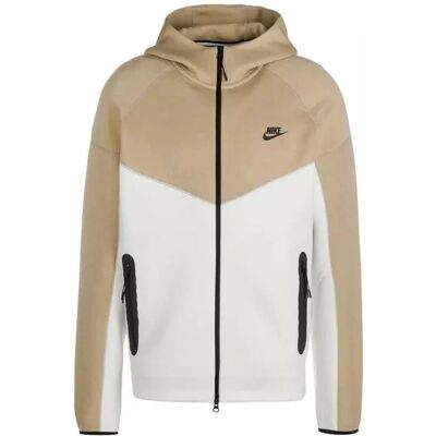 Nike FB7921-121 Biało/Khaki Bluza z Zamkiem Całym Nike FB7921-121 Biało/Khaki Bluza z Zamkiem Całym