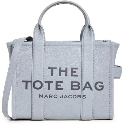 Marc Jacobs Le Petit Sac Tote en Cuir (H009L01SP21) - gris loup - Publicité Marc Jacobs Le Petit Sac Tote en Cuir (H009L01SP21) - gris loup - Publicité