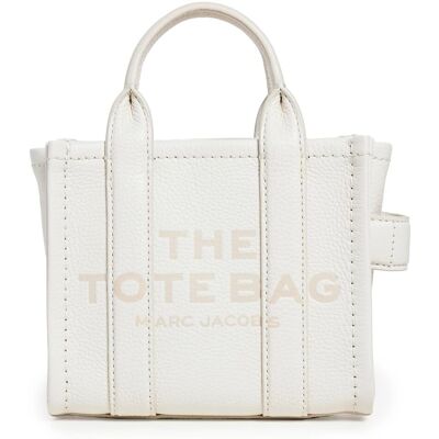 Marc Jacobs Die Leder Crossbody Tote Bag (H053L01RE22) - Baumwolle/Silber Marc Jacobs Die Leder Crossbody Tote Bag (H053L01RE22) - Baumwolle/Silber