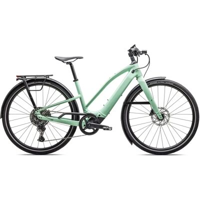 Specialized - Turbo Vado SL 2 4.0 Step-Through - Gloss Oasis - Bike - Publicité Specialized - Turbo Vado SL 2 4.0 Step-Through - Gloss Oasis - Bike - Publicité