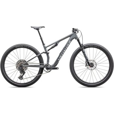 Bicicletta da Montagna Specialized Epic 8 Comp in Carbonio - Grigio Ashen / Bianco - Mountain Bike Bicicletta da Montagna Specialized Epic 8 Comp in Carbonio - Grigio Ashen / Bianco - Mountain Bike