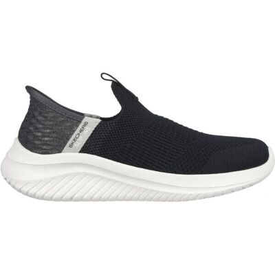 Skechers Boy's Slip Ins Ultra Flex 3.0 Sneaker Black/White - Sneaker Skechers Boy's Slip Ins Ultra Flex 3.0 Sneaker Black/White - Sneaker