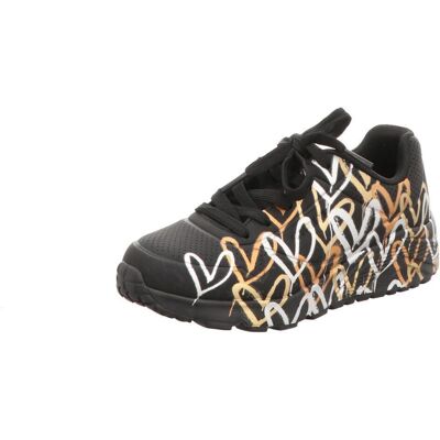 Skechers JGoldCrown Uno Lite - Metallic Schwarz Turnschuhe - Produkttyp Skechers JGoldCrown Uno Lite - Metallic Schwarz Turnschuhe - Produkttyp