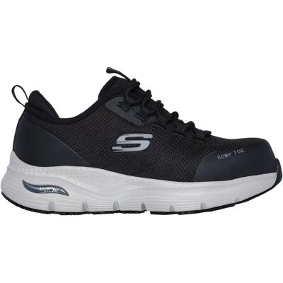 SKECHERS - ARCH FIT SR-EBINAL - Nero - S3 ESD - Shoes SKECHERS - ARCH FIT SR-EBINAL - Nero - S3 ESD - Shoes
