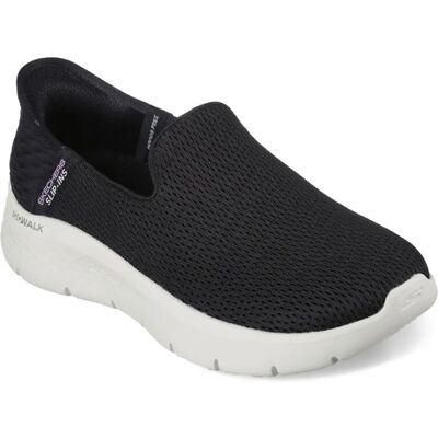 Skechers Donna Slip-Ins senza mani Go Walk Flex - Relish Sneakers - Nero/Bianco Skechers Donna Slip-Ins senza mani Go Walk Flex - Relish Sneakers - Nero/Bianco
