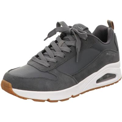 SKECHERS UNO Grau Air-Cooled Memory Foam Sneakers - Sneakers SKECHERS UNO Grau Air-Cooled Memory Foam Sneakers - Sneakers