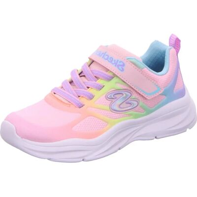 Baskets Skechers Power Jams Rose pour Enfants - Publicité Baskets Skechers Power Jams Rose pour Enfants - Publicité