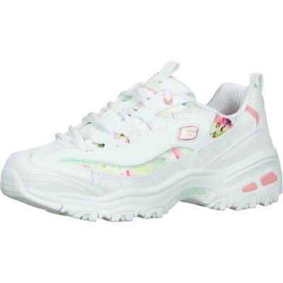 Skechers Weiße D'Lites-Blooming Fields Turnschuhe - Schuhe Skechers Weiße D'Lites-Blooming Fields Turnschuhe - Schuhe