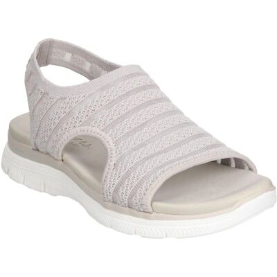 SKECHERS FLEX APPEAL 4.0-BOLDEST - Sandalen - Grau SKECHERS FLEX APPEAL 4.0-BOLDEST - Sandalen - Grau