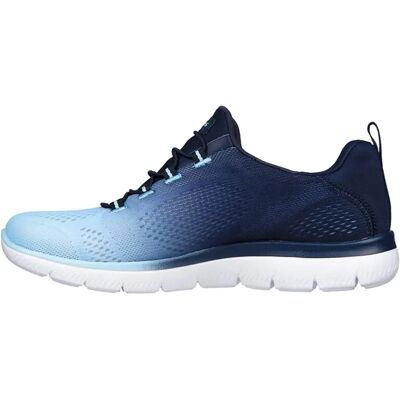 Skechers Blau Slip-On Komfort - Schuhe Skechers Blau Slip-On Komfort - Schuhe