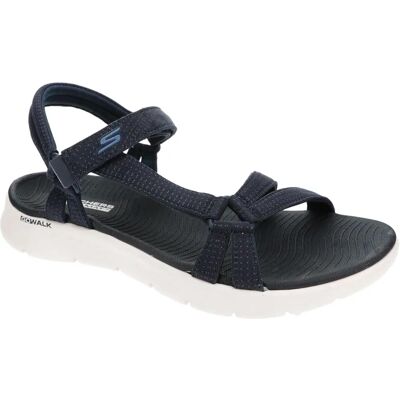 Skechers Go Walk Flex Sandal blauw Skechers Go Walk Flex Sandal blauw