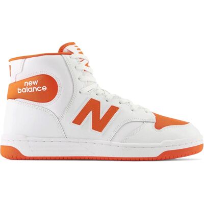 New Balance BB480SCA Pomarańczowo/Białe Buty - Buty New Balance BB480SCA Pomarańczowo/Białe Buty - Buty