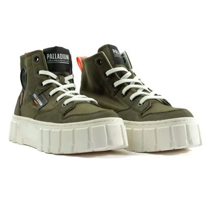 Bottes Palladium Pallatower HI Olive Night - Bottes - Publicité Bottes Palladium Pallatower HI Olive Night - Bottes - Publicité
