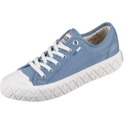 Baskets en toile bleue Palladium - Sneakers - Publicité Baskets en toile bleue Palladium - Sneakers - Publicité