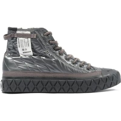 Palladium Palla Ace Re-Quilt W Argent - Bottes - Publicité Palladium Palla Ace Re-Quilt W Argent - Bottes - Publicité