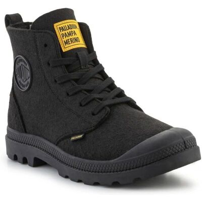 Palladium Pampa Hi Merino Czarny - Buty Palladium Pampa Hi Merino Czarny - Buty