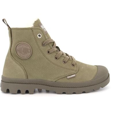Palladium Pampa Hi Zip WL - Nubuk sneakers voor dames Palladium Pampa Hi Zip WL - Nubuk sneakers voor dames