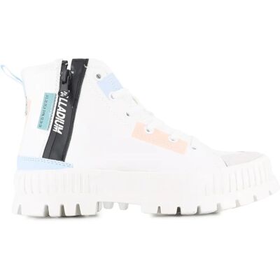 PALLADIUM PALLASHOCK BACKZIP 2 Blanc - Bottes - Publicité PALLADIUM PALLASHOCK BACKZIP 2 Blanc - Bottes - Publicité