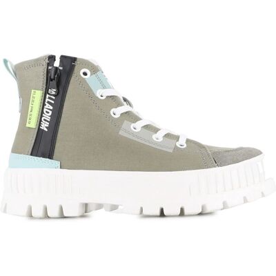 Palladium PALLASHOCK BACKZIP 2 VETIVER Scarpe Donna Palladium PALLASHOCK BACKZIP 2 VETIVER Scarpe Donna
