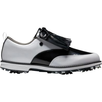 FootJoy Premiere Series Wasserdichte Damen Golfschuhe - Weiß/Schwarz FootJoy Premiere Series Wasserdichte Damen Golfschuhe - Weiß/Schwarz