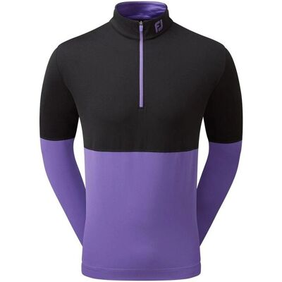 Footjoy Herren Colour Block Midlayer Wicking Stretch Golf Pullover - Golf Midlayer Pullover Footjoy Herren Colour Block Midlayer Wicking Stretch Golf Pullover - Golf Midlayer Pullover