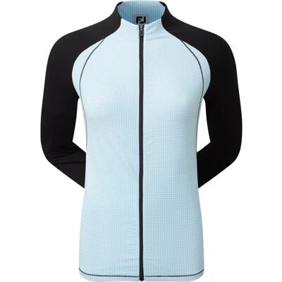 Footjoy Full-Zip Houndstooth Mid Layer Dame Cardigan XL - Mid Layer Footjoy Full-Zip Houndstooth Mid Layer Dame Cardigan XL - Mid Layer