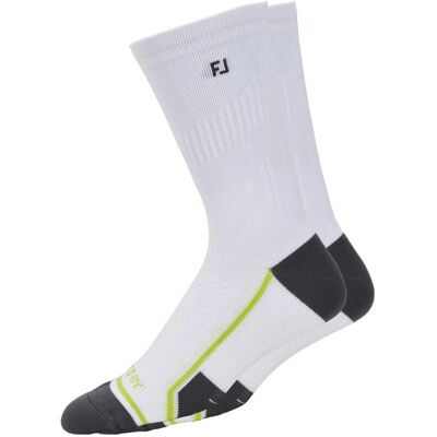 Chaussettes de golf recyclées Footjoy pour hommes - Blanc, Taille 7-12 US - Publicité Chaussettes de golf recyclées Footjoy pour hommes - Blanc, Taille 7-12 US - Publicité