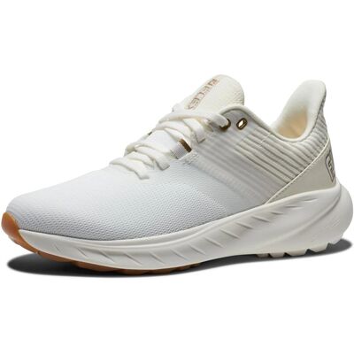 FootJoy Flex Damenschuhe - Weiß/Beige FootJoy Flex Damenschuhe - Weiß/Beige