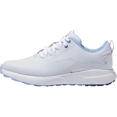 Scarpe da golf Performa FootJoy - Bianco/Azzurro - Larghe - Impermeabili Scarpe da golf Performa FootJoy - Bianco/Azzurro - Larghe - Impermeabili