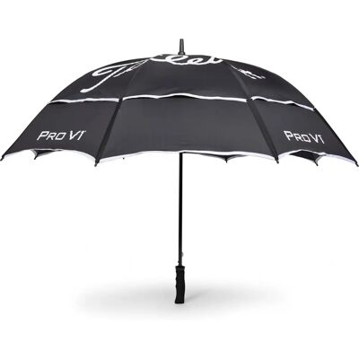 Titleist Tour Double Canopy Regenschirm - Wasserfest & Winddicht Titleist Tour Double Canopy Regenschirm - Wasserfest & Winddicht