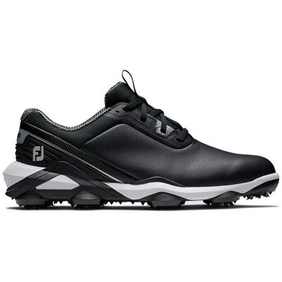 FootJoy - Tour Alpha 2.0 - Black/White/Silver - Golf Shoes FootJoy - Tour Alpha 2.0 - Black/White/Silver - Golf Shoes