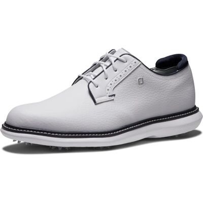FootJoy Traditions Golf Shoe - White/White/Navy - Golf Shoe FootJoy Traditions Golf Shoe - White/White/Navy - Golf Shoe