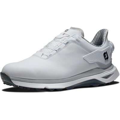 FootJoy Pro SLX Boa Herren Golfschuhe, weiss/grau, weiss/silber, standard, ohne Spikes, 8 - Publicité FootJoy Pro SLX Boa Herren Golfschuhe, weiss/grau, weiss/silber, standard, ohne Spikes, 8 - Publicité