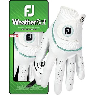 FootJoy WeatherSof Golf Gloves - Left Hand - All-weather Grip FootJoy WeatherSof Golf Gloves - Left Hand - All-weather Grip