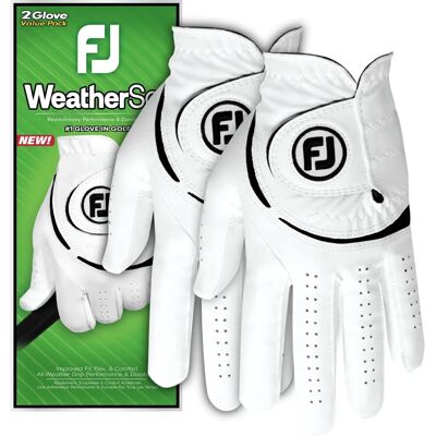 FootJoy WeatherSof Herren Golfhandschuh - Langlebig & Flexibel FootJoy WeatherSof Herren Golfhandschuh - Langlebig & Flexibel