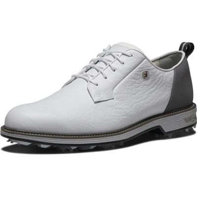 Chaussures de golf FootJoy Field LX - Blanc/Gris foncé - Imperméables, Traction, Confort - Chaussures de golf - Publicité Chaussures de golf FootJoy Field LX - Blanc/Gris foncé - Imperméables, Traction, Confort - Chaussures de golf - Publicité