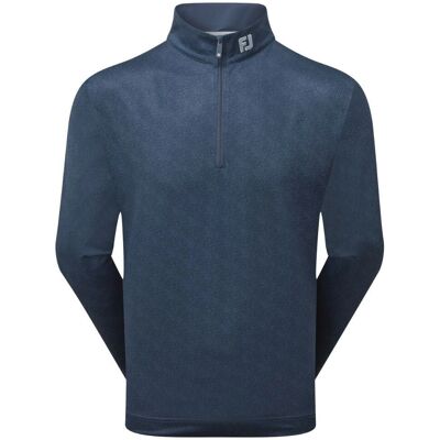 FootJoy Speckle Print Chill-Out Sweatshirt - Herren Dunkelblau M FootJoy Speckle Print Chill-Out Sweatshirt - Herren Dunkelblau M